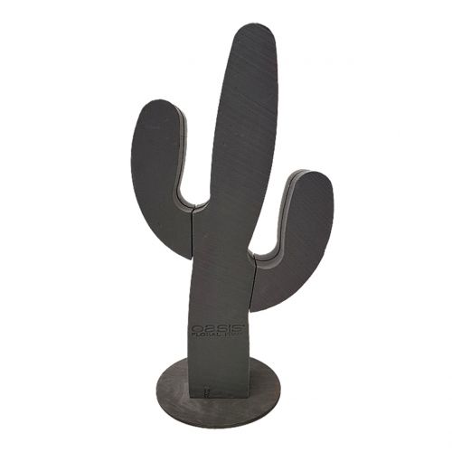 Artículo Figura floral foam cactus negro 38cm x 74cm