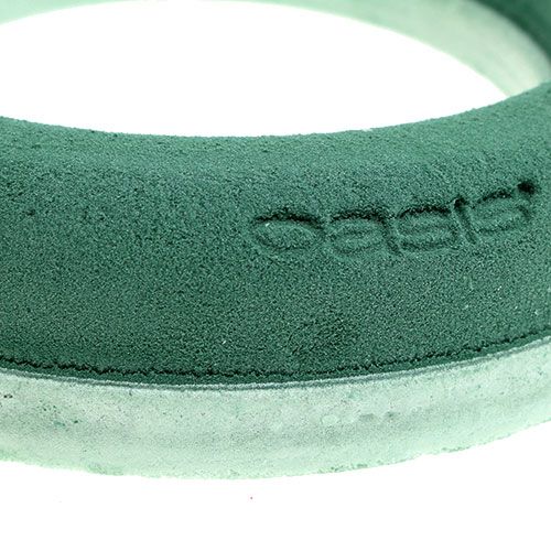 Artículo Anillo de espuma floral verde Ø30cm 4 piezas