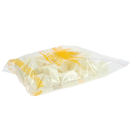 Floristik24 Canapés de espuma floral blanco 4cm-7cm 45p