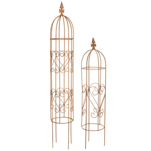 Artículo Enrejado de jardín, soporte para rosales y otras plantas trepadoras, diseño de jardín ideal, 108 cm, juego de 2.