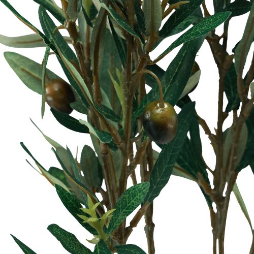 Floristik24 Rama de olivo rama decorativa artificial decoración de olivo 84cm