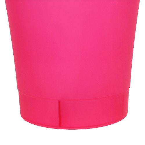 Floristik24 Maceta para orquídeas de plástico rosa Ø12.5cm H14cm