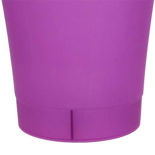 Floristik24 Maceta para orquídeas plástico violeta Ø12.5cm H14cm