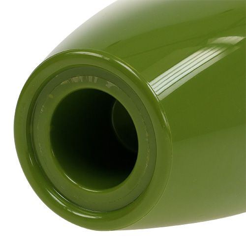 Artículo Macetero orquídea brillante Ø12,5cm verde oliva 1ud