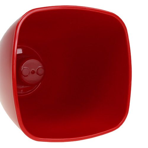 Artículo Maceta para orquídeas brillante Ø12,5cm rojo, 1 ud
