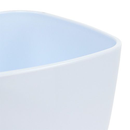Artículo Macetero orquídea brillante Ø12,5cm blanco 1ud