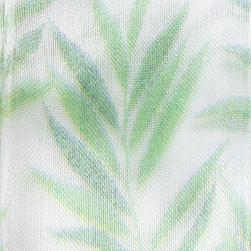 Artículo Cinta de organza, cinta de gasa, cinta verde para plantas, 40 mm x 15 m