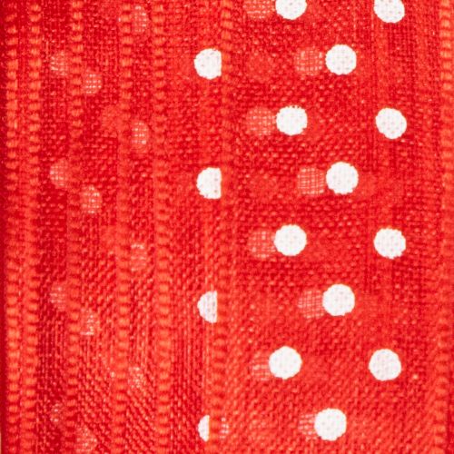 Artículo Cinta con estampado de lunares para envolver regalos de temporada de forma versátil, 1,5 cm de ancho, 20 m de largo