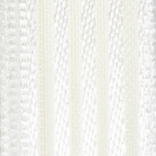 Artículo Cinta de organza a rayas, cinta de regalo, blanca, 15 mm, 20 m