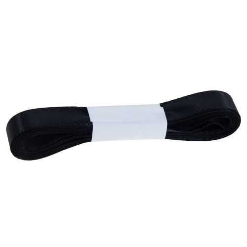 Artículo Cinta decorativa cinta de regalo cinta negra orillo 15mm 3m