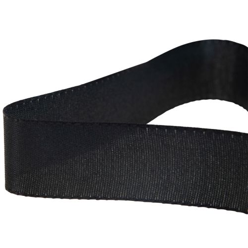 Artículo Cinta decorativa cinta de regalo cinta negra orillo 25mm 3m