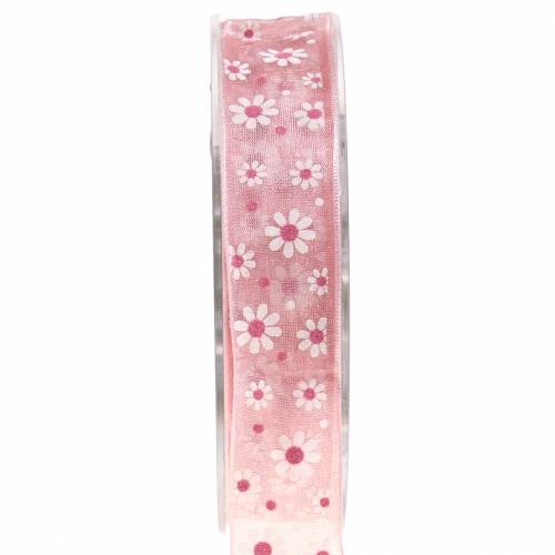 Cinta de regalo rosa 20mm 20m