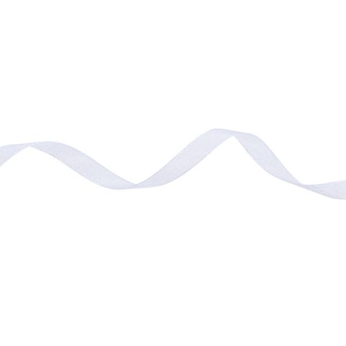 Artículo Cinta organza cinta regalo cinta blanca orillo 6mm 50m