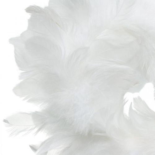 Floristik24 Guirnalda primavera decoración Pascua blanco Ø16cm decoración primavera