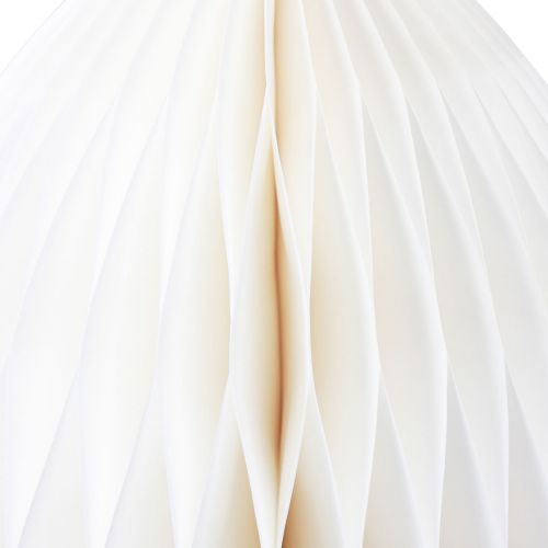 Floristik24 Huevo de panal de papel decorativo de Pascua para colocar crema de panal Al 30 cm