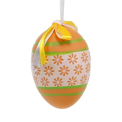 Floristik24 Huevos de Pascua para colgar mix colores surtidos 6cm 18uds