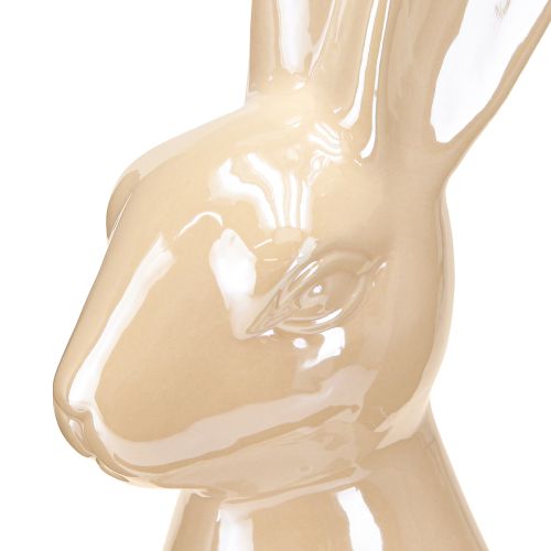 Artículo Conejito de Pascua de Cerámica en Beige Conejito de Cerámica Grande H49.5cm