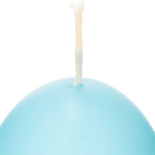 Artículo Vela de huevo de Pascua - Idea de diseño festivo para una alegre celebración de Pascua - 9 cm - 20 h - 6 piezas