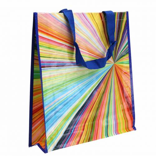 Floristik24 Bolsa de la compra con asas Mikado plástico 37×10×40cm