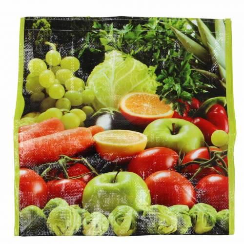 Floristik24 Bolsa de la compra con asas Vitale plastico 38×20×39cm