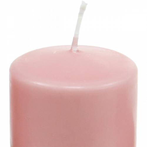 Artículo Vela decorativa PURE 130/60 vela decorativa rosa cera natural