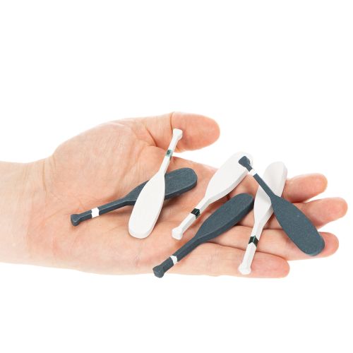Miniaturas de remos para decoración náutica, 8 cm, 18 piezas | Floristik24.es