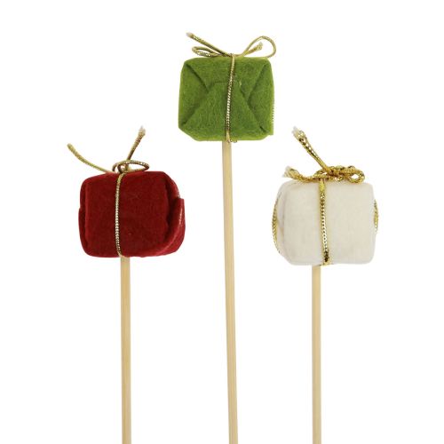 Tapón de flores Navidad Paquete navideño 2,5 cm 15 piezas