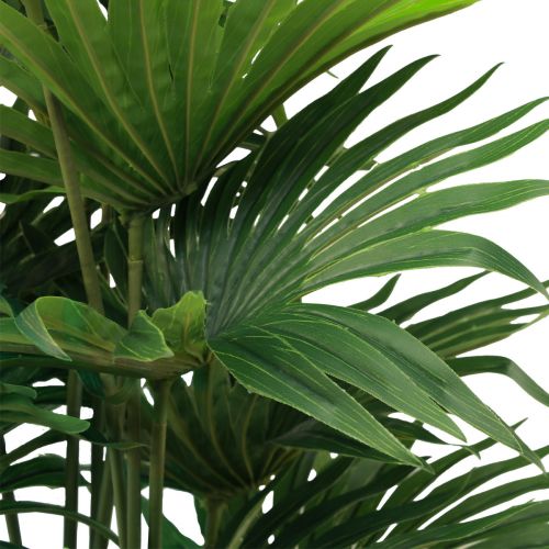 Floristik24 Palmera decorativa palmera plantas artificiales maceta verde 80cm