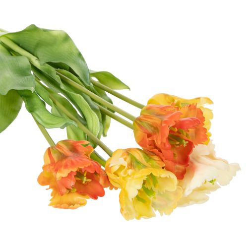 Artículo Tulipanes artificiales para una elegante decoración de salón y ocasiones primaverales, 53 cm