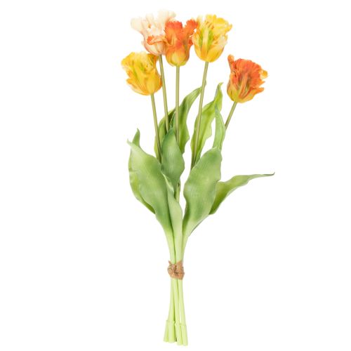 Artículo Tulipanes artificiales para una elegante decoración de salón y ocasiones primaverales, 53 cm