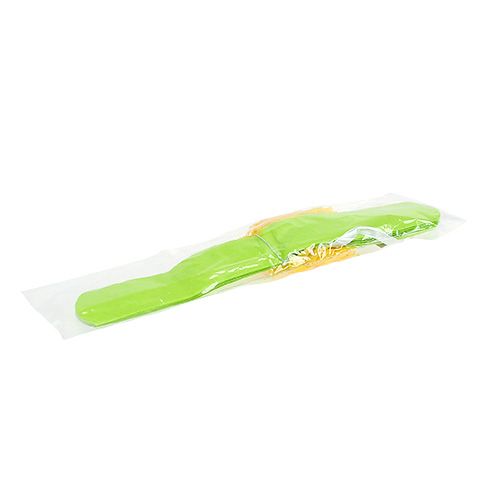 Floristik24 Flor de papel Ø28cm para colgar verde-blanco
