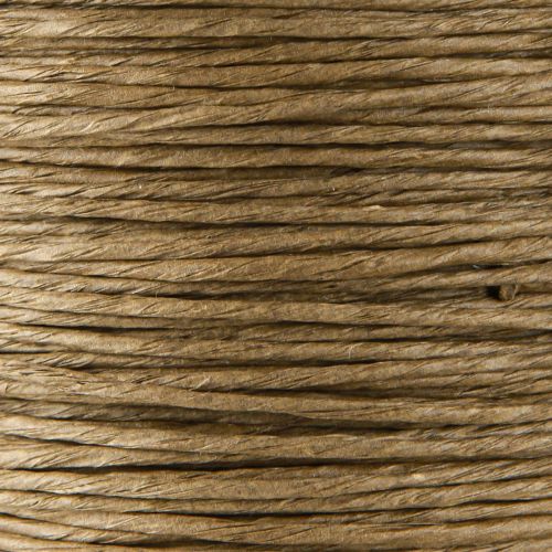 Artículo Alambre de papel alambre artesanal envuelto marrón Ø2mm 100m