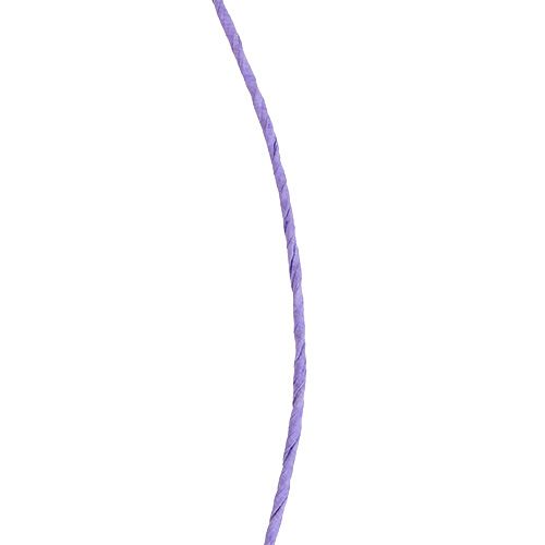 Artículo Hilo de papel alambre envuelto Ø2mm 100m lavanda