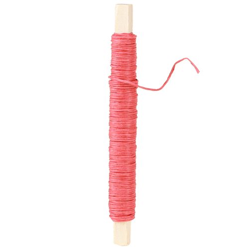 Artículo Hilo de papel envuelto Ø0.8mm 22m rojo
