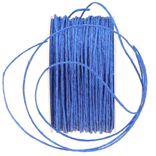 Artículo Cordón de papel envuelto en alambre Ø2mm 100m Azul