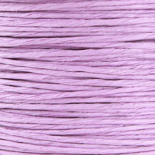 Artículo Cordón de papel envuelto en alambre Ø2mm 100m lavanda
