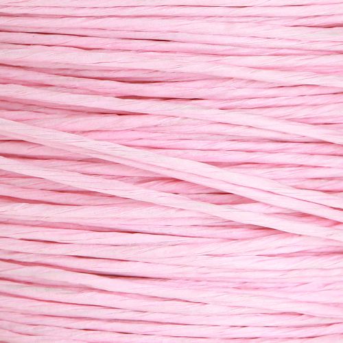 Artículo Cordón de papel envuelto en alambre Ø2mm 100m rosa