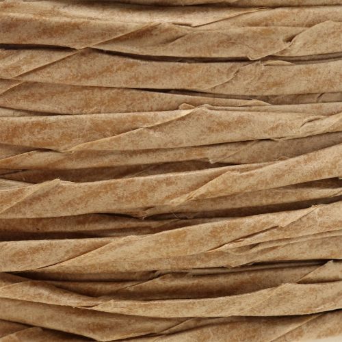 Floristik24 Cable de papel natural sin cable Ø3mm 40m