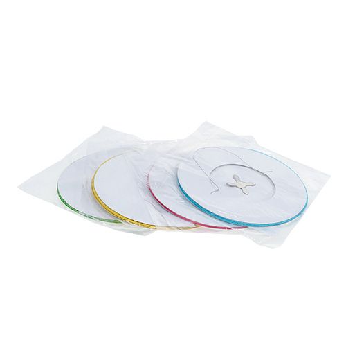 Floristik24 Farolillo de papel Ø15cm colores surtidos 4 piezas