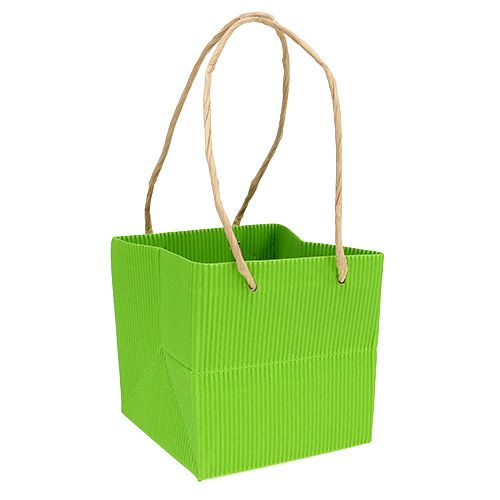 Floristik24 Bolsa de papel 10,5x10,5x10,5cm culo. 8h