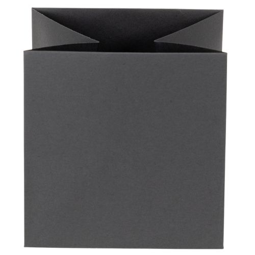 Maceta decorativa de Halloween con forma de cara de calabaza hecha con bolsas de papel, 10 cm, 6 unidades | Floristik24.es