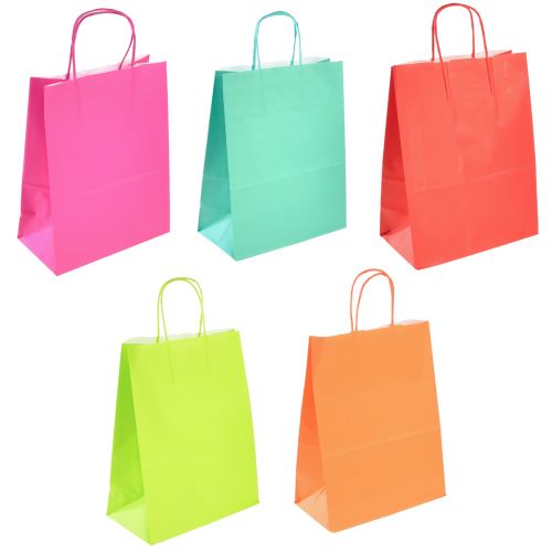 Floristik24 Bolsa de papel bolsa regalo 23x12x30cm color 30ud