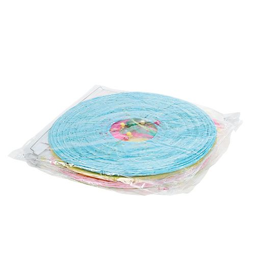 Floristik24 Linterna de papel tipo colorido. Ø25cm 4pcs