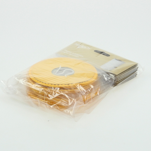 Floristik24 Tren Linterna Amarillo Ø10cm H13cm 8pcs