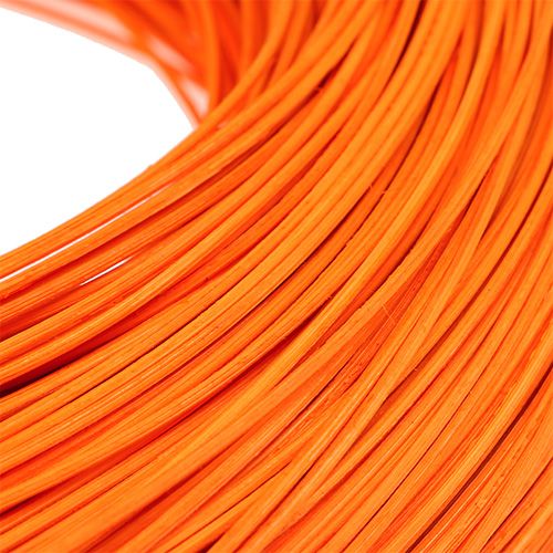 Floristik24 Bastón de ratán naranja claro Ø1.3mm 250g