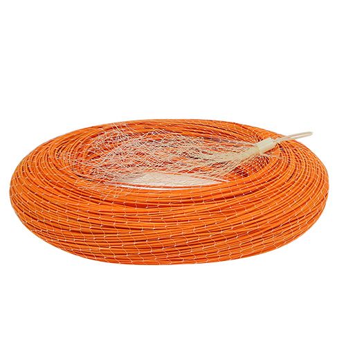Floristik24 Bastón de ratán naranja claro Ø1.3mm 250g