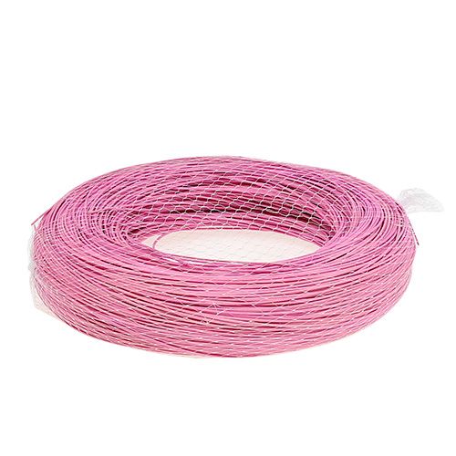 Floristik24 Ratán Rosa claro Ø1,3mm 250g