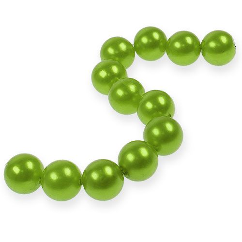 Artículo Cuentas decorativas Ø2cm verde manzana 12 piezas