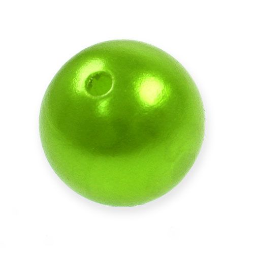 Artículo Cuentas decorativas Ø2cm verde manzana 12 piezas