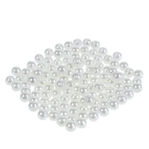 Floristik24 Blanco perla Ø6mm 200g